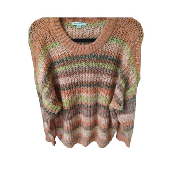 NEW! American Eagle Outfitters Multi Color Soft Sweater Size M - Picture 4 of 8